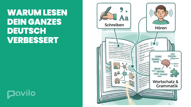 Why Reading Improves Your Entire German: More Than Just Reading Skills