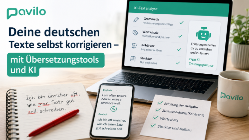 How to Correct Your Own German Writing with Translation Tools and AI