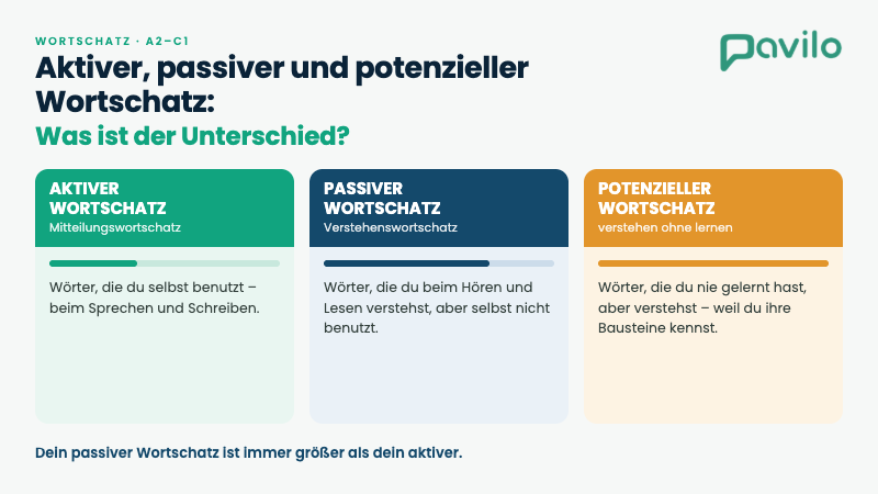 Active, Passive and Potential Vocabulary: What Is the Difference?